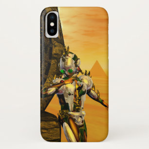 CYBORG TITAN,DESERT HYPERION Science Fiction Scifi iPhone X Case
