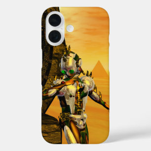 CYBORG TITAN,DESERT HYPERION Science Fiction Scifi iPhone 16 Case