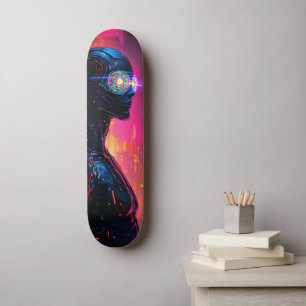 Cyborg Warrior  Skateboard