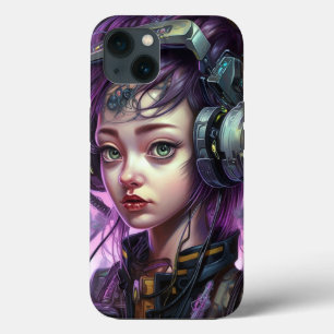 Cyborg Woman Science Fiction iPhone 13 Case