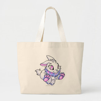 Cybunny Blue Large Tote Bag