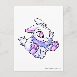 Cybunny Blue Postcard