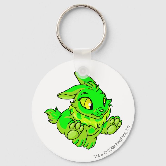 Cybunny Glowing Key Ring (Front)