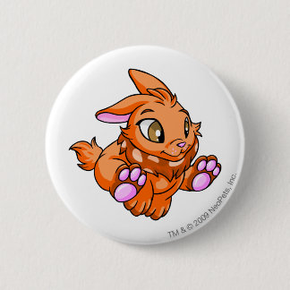 Cybunny Orange 6 Cm Round Badge