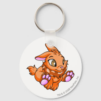 Cybunny Orange Key Ring