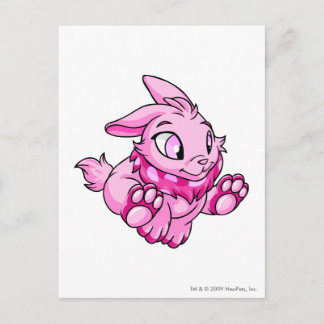 Cybunny Pink Postcard