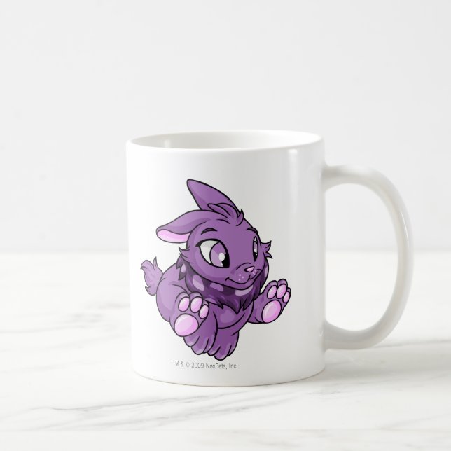 Cybunny Purple Coffee Mug (Right)