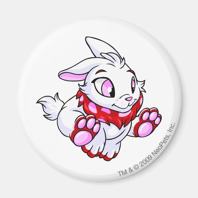 Cybunny Red Magnet (Front)