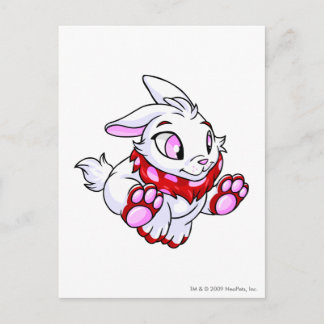 Cybunny Red Postcard