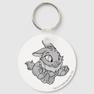 Cybunny Silver Key Ring