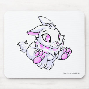 Cybunny White Mouse Mat