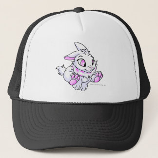 Cybunny White Trucker Hat