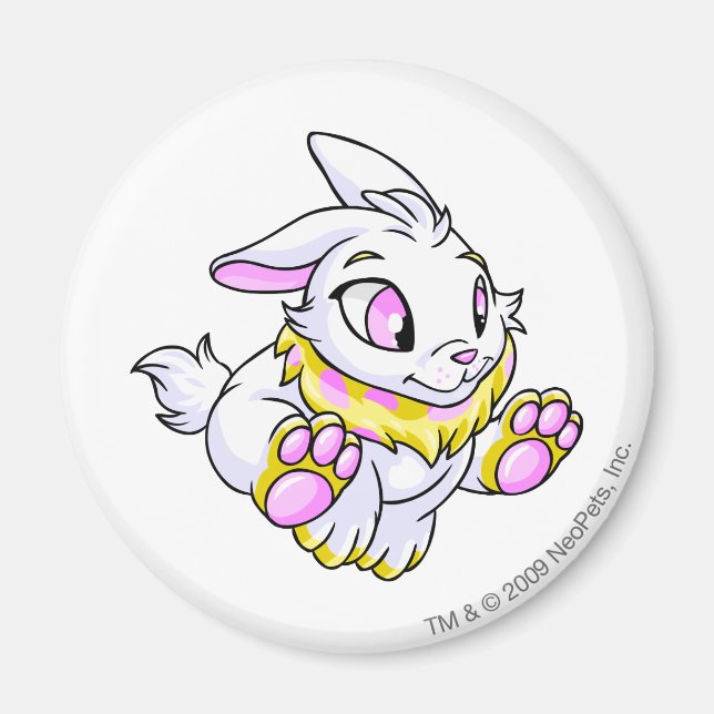 Cybunny Yellow Magnet (Front)