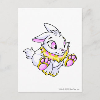 Cybunny Yellow Postcard