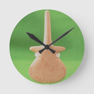 Cycladic statue, c.2000 BC Round Clock