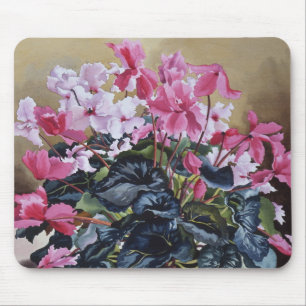 Cyclamen 2004 mouse mat