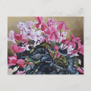 Cyclamen 2004 postcard