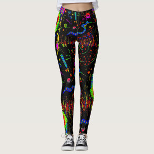 Cyclamen Leggings