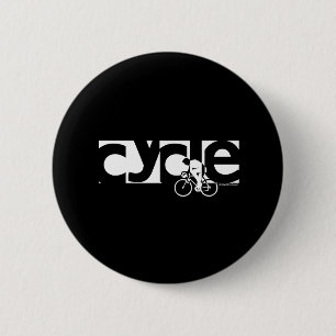 Cycle 6 Cm Round Badge