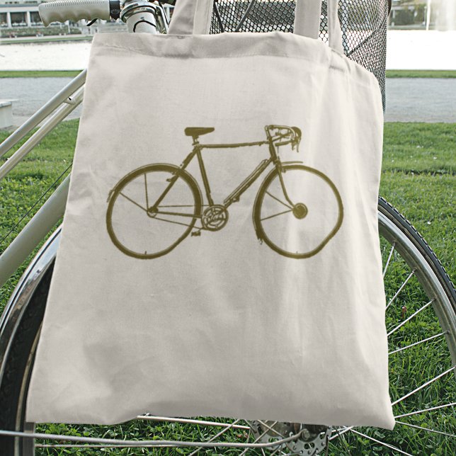 cycle:)cycling tote bag (just a simple bike)