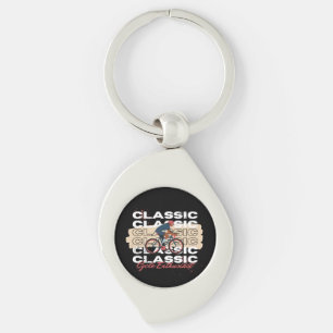Cycle enthusiast key ring