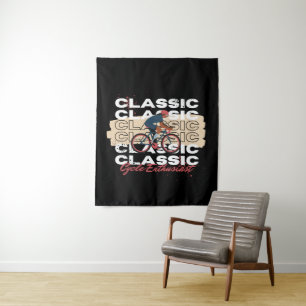 Cycle enthusiast tapestry