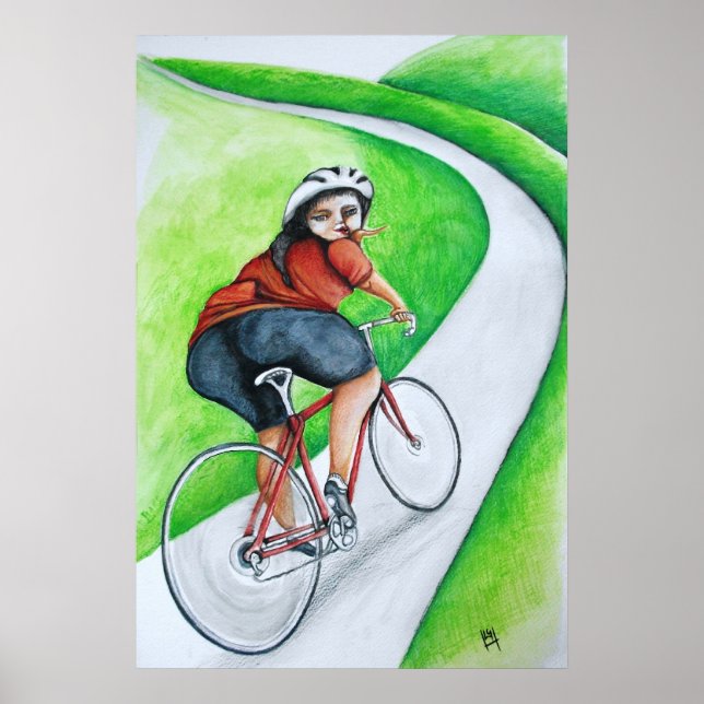Cycle Girl- Kiss Goodbye Poster (Front)