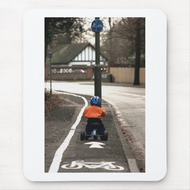 Cycle lane mouse mat (Front)