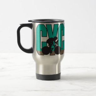 Cycle - Mountain Biking Travel Mug