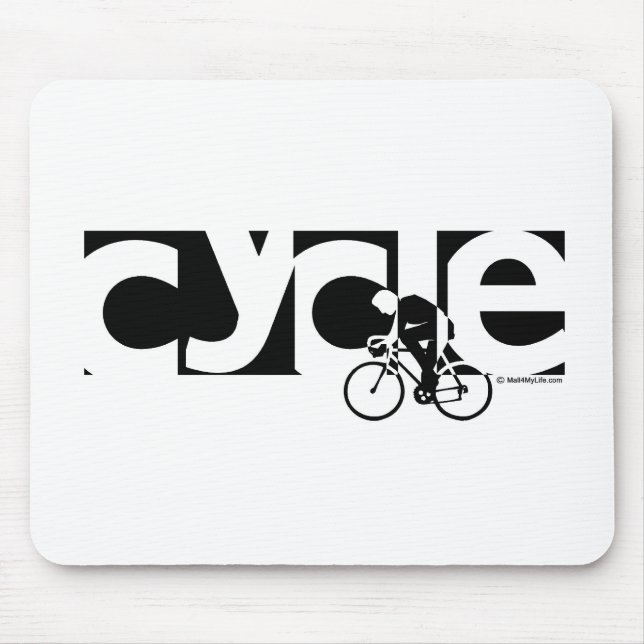 Cycle Mouse Mat (Front)