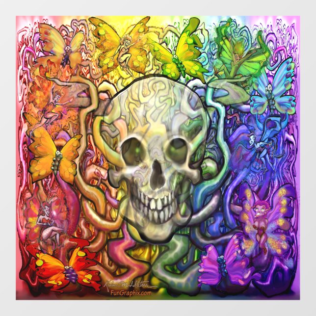Cycle of Creation Window Cling (Sheet)