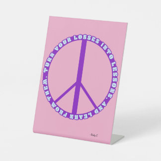 Cycle of Lessons Pedestal Sign