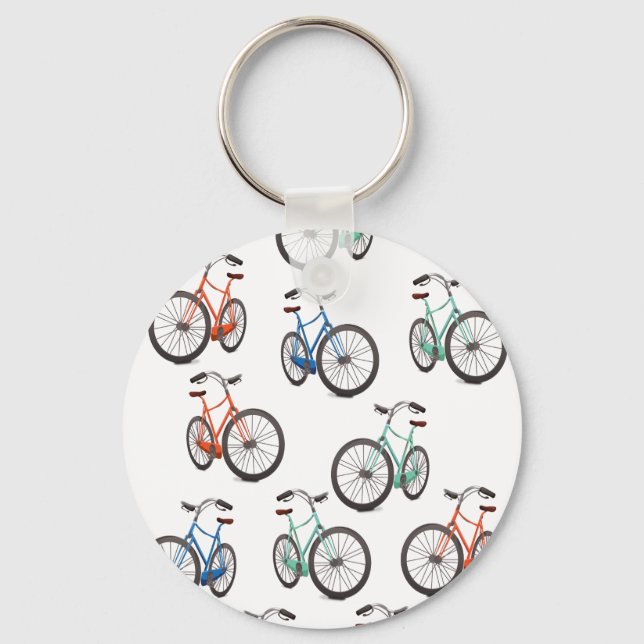 Cycle pattern key ring (Front)