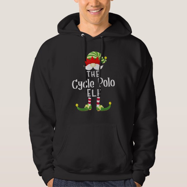 Cycle Polo Elf Group Christmas Pajama Party (Front)