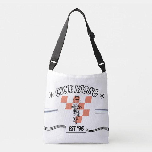 CYCLE RACING CROSSBODY BAG (Front)