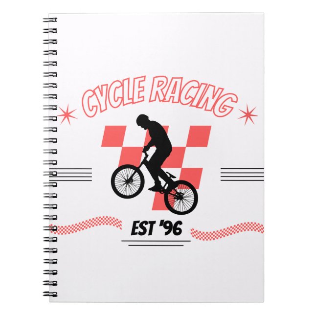 CYCLE RACING NOTEBOOK (Front)