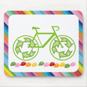 Cycle Recycle Mouse Mat