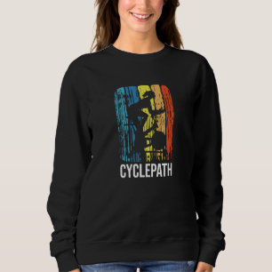 Cyclepath  Cycling and spin bike class woman  1 Sweatshirt