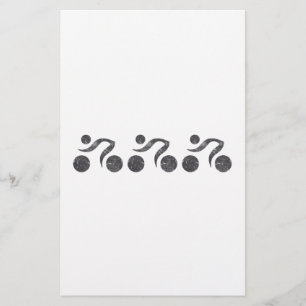 Cyclers in Grey Stationery