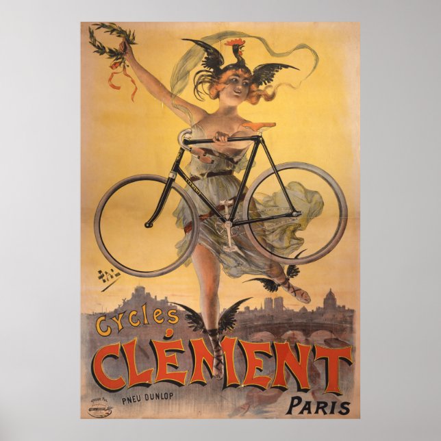 Cycles Clement Paris Poster (Front)