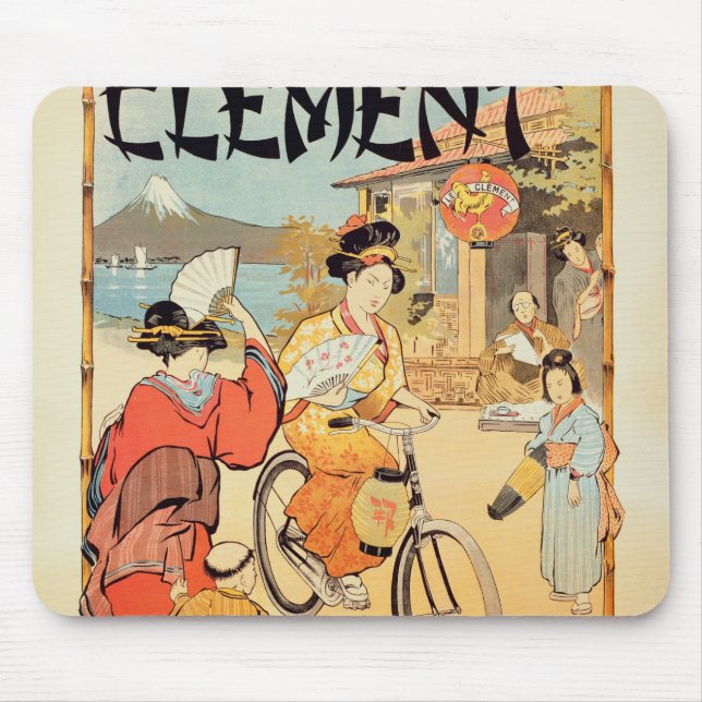 Cycles Clement Pre Saint-Gervais Mouse Mat (Front)