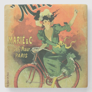 'Cycles de La Metropole', Marie & Co. (colour lith Stone Coaster
