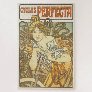 Cycles Perfecta: An Art Nouveau Edition 1 Jigsaw Puzzle