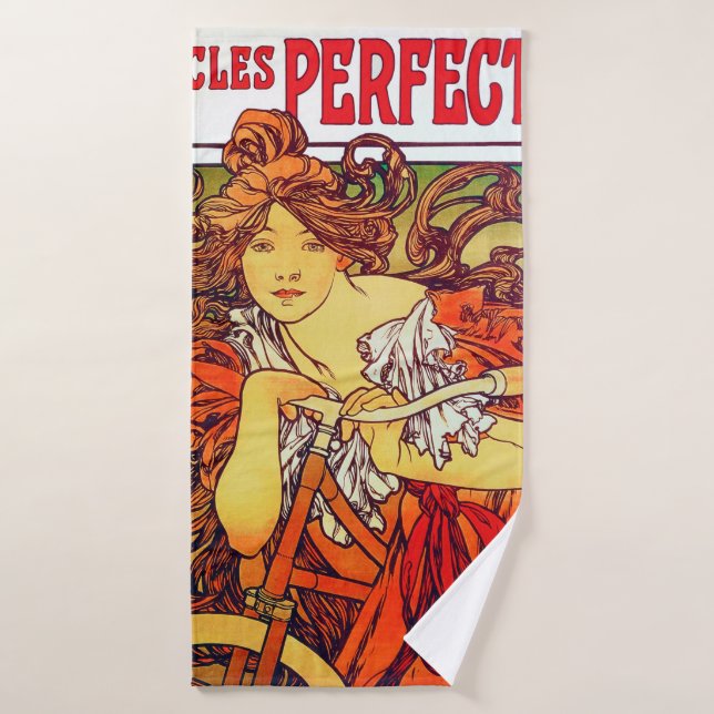 Cycles Perfecta, Mucha Bath Towel (Bath Towel)