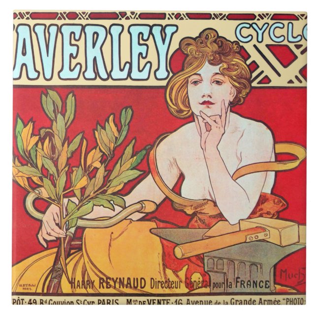 Cycles Waverley, Mucha Tile (Front)