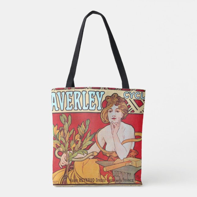 Cycles Waverley, Mucha Tote Bag (Back)