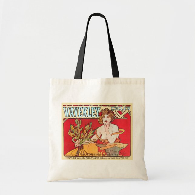 Cycles Waverley, Mucha Tote Bag (Front)