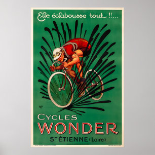 Cycles Wonder Bicycle Poster Prints