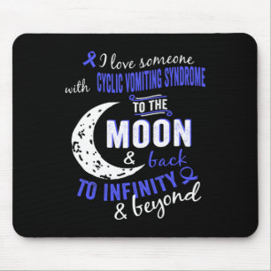 Cyclic Vomiting Syndrome Awareness For Womenmen Mouse Mat