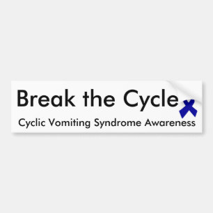 Cyclic Vomiting Syndrome bumper sticker